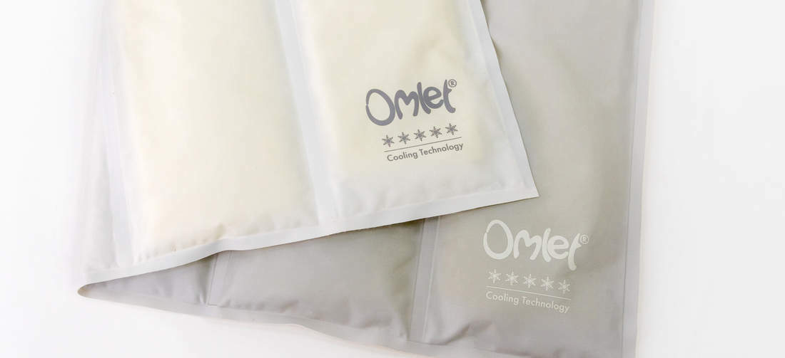 Il materassino refrigerante della Omlet ha due lati e potrete scegliere il colore che si adatta meglio a casa vostra e al vostro cane.