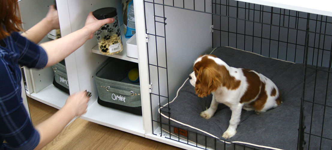 You and your dog will be delighted with your Fido Studio dog crate.