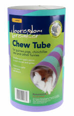 Large Chew Tube for guinea pigs, chinchillas and other furries