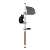 De boomhut kit outdoor Freestyle kat paal systeem set up