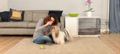 Mit der Garderobe der Fido Studio Hundebox bringen Sie im Handumdrehen Ordnung in Ihr Hunde-Zubehör