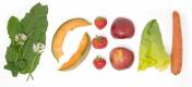 Verduras y frutas para añadir en el Caddi soporte de Golosinas para animales pequeños