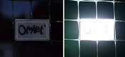 Die neue reflektierende Plakette hilft Ihnen, das Tor bei schlechten Lichtverhältnissen zu finden