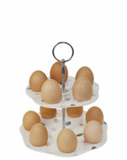Egg stand two tier