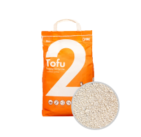 Omlet Katzenstreu Nr. 2 - Tofu - 6L | Zerstoßener Tofu