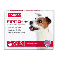 Fiprotec spot on preparat przeciw pchłom i kleszczom dla małych psów