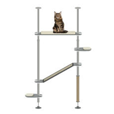 Solbadersættet udendørs Freestyle cat pole system opsætning