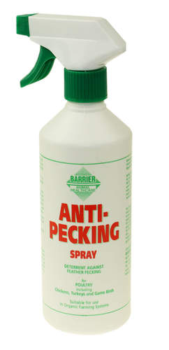 Anti-Pecking Spray