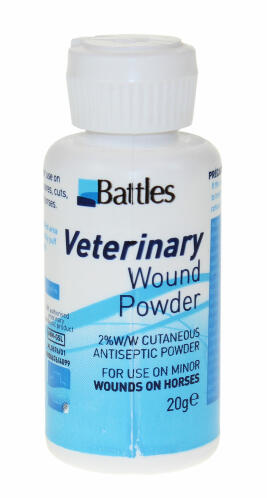 Veterinary Wound Powder for chickens.