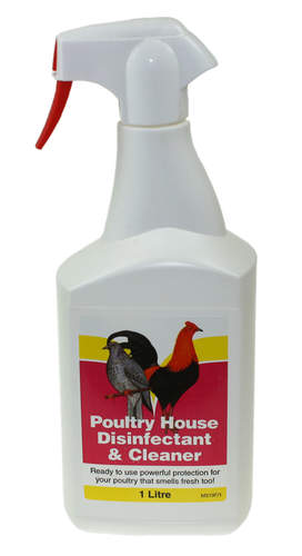 Poultry House Disenfectant and Cleaner Spray