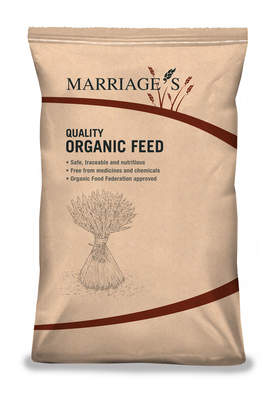 Mezcla de maíz orgánico de Marriage's - 20kg
