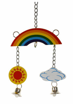 Woodies Rainbow Mobile for Birds and Small Animals