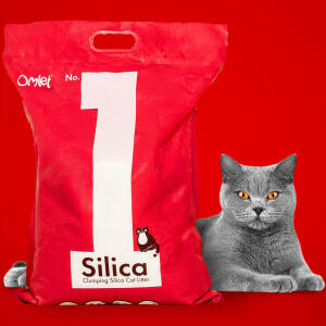 Żwirek dla Kotów Omlet Nr 1 - Silica - 8.75L