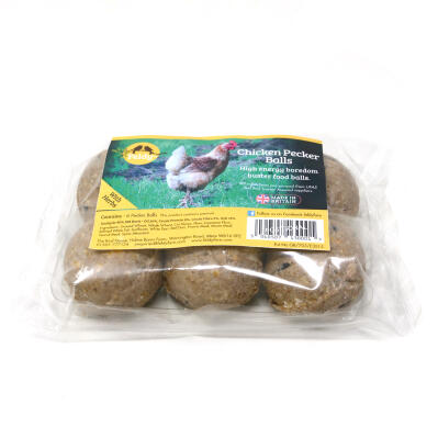 Feldy High Energy Chicken Pecker Balls - Pack of 6
