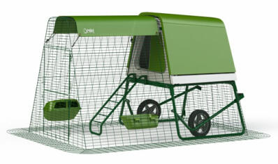 Eglu Go UP Chicken Coop with 2m Run and Wheels Package - Leaf Green
