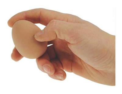 Fyrpack studsande ägg i Omlet-ägglåda