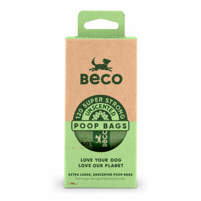 Beco Bags hondenpoepzakjes - Multipack - 120 stuks (8x15)