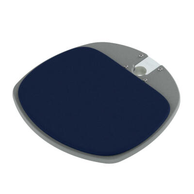 Freestyle - Plateforme en plastique avec coussin d’extérieur bleu (support inclus)