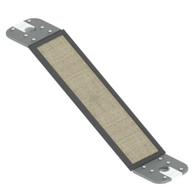Freestyle - Plastic Pole to Pole Ramp with Outdoor Grey Sisal Scratching Wrap (includes bracket)