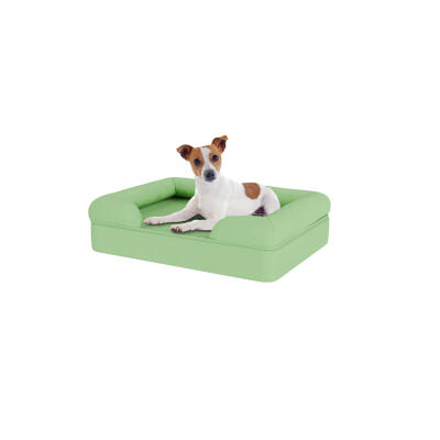 Cama viscoelástica para perro - Pequeña - Verde matcha