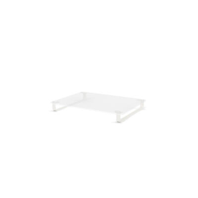 Base with Metal Rail Feet for Omlet Dog Beds - Cream - Small - Pack of 2