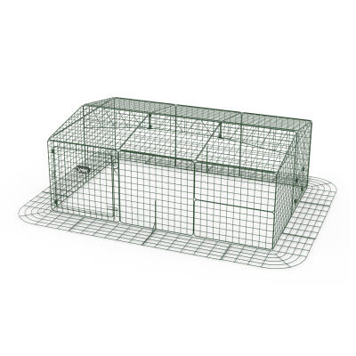 Enclos pour lapins Zippi avec toit et jupe - Version basse