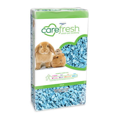 Carefresh strø til dyr 10 liter - blå