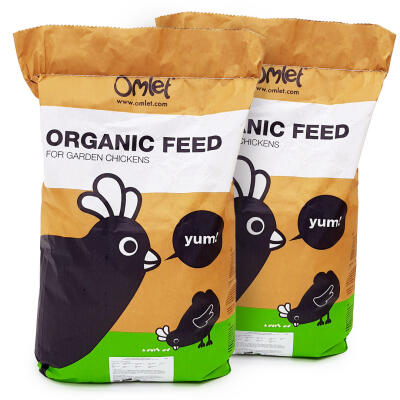 Comida orgánica Omlet 20kg - Pack de dos bolsas de 10kg