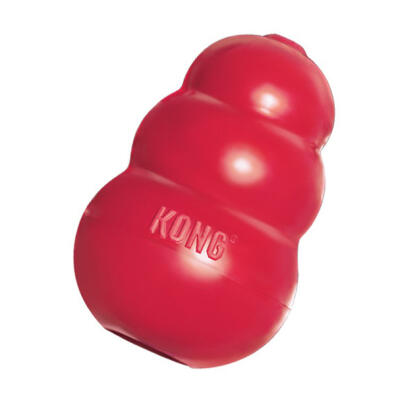 Kong Classic - Hundelegetøj i str. L - Rød