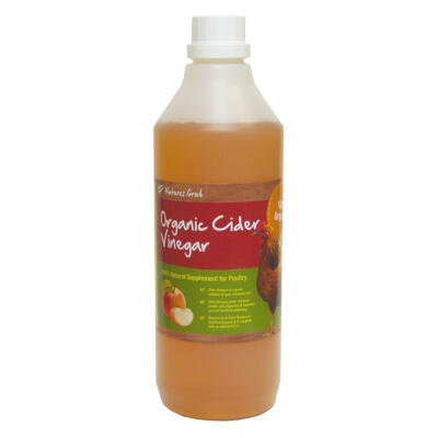 Natures Grub Organic Cider Vinegar - 1 Litre