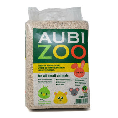 Litière Premium AubiZoo pour petits animaux – 3 kg