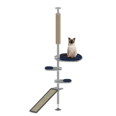 Arbre à chat d’extérieur Freestyle - Le kit Confort - 1,70 m à 2,15 m