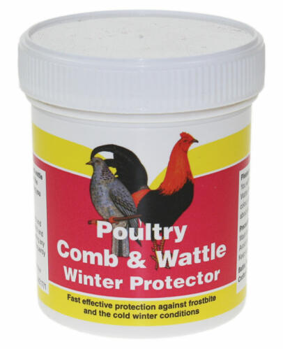 Comb And Wattle Protector For Chickens