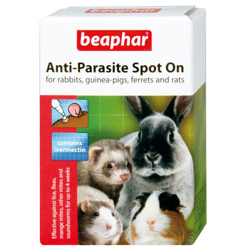 Beaphar kaninchen &amp; meerschweinchen anti-parasiten spot on