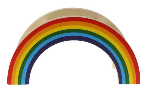 Regenbogen-spielbrücke für hamster.