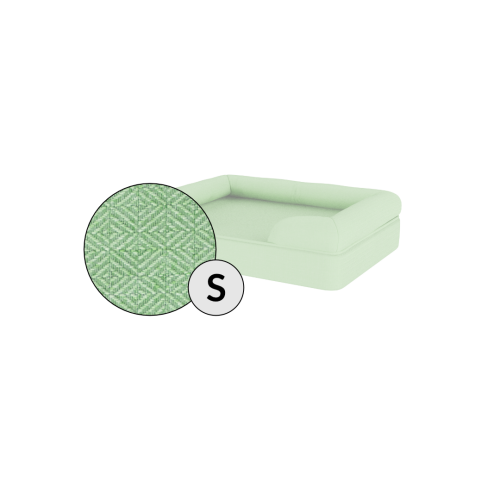 Omlet cama de espuma con memoria para perros pequeña en verde matcha