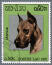 En dogge på ett sydostasiatiskt frimärke