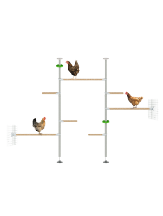 PoleTree Chicken Perch - The Ultimegg Kit - 1.70 - 2.15m