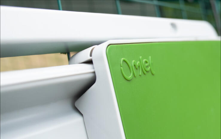 a close up image of a green autodoor