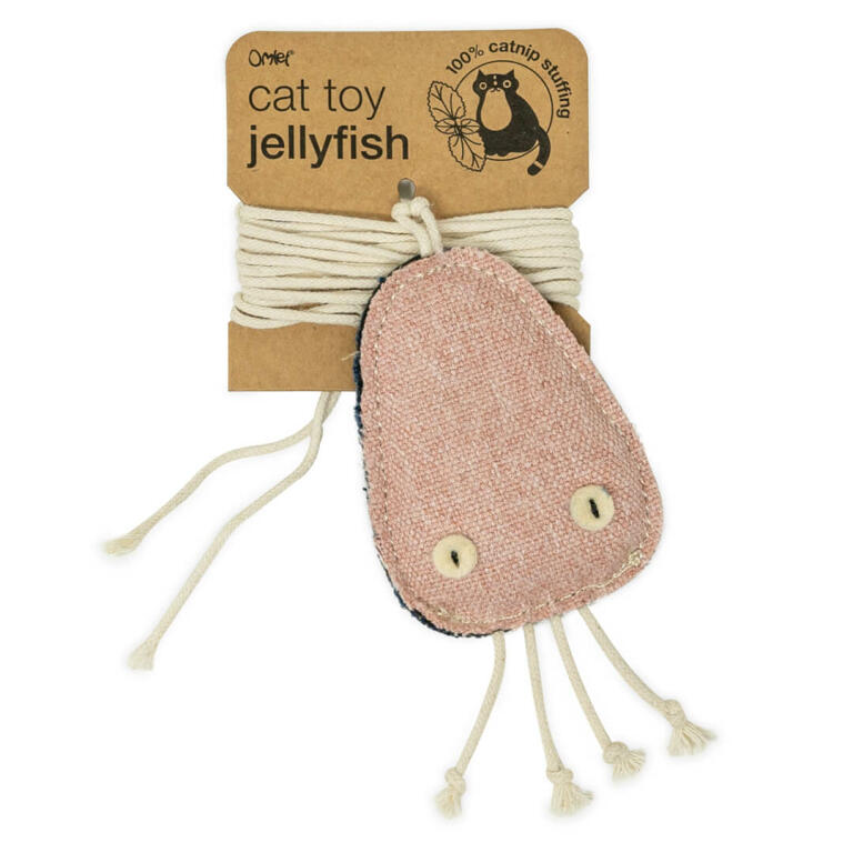 Omlet medusa giocattolo per gatti