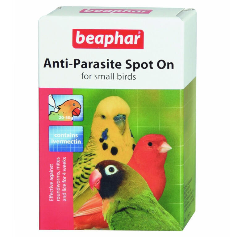 Beaphar anti-parasitt spot on for småfugler