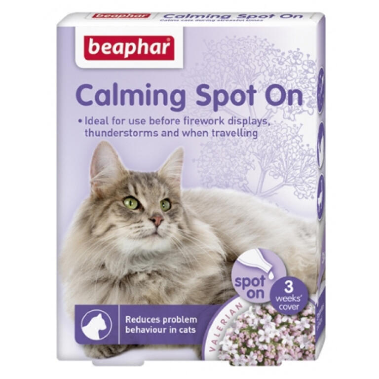 Beaphar Cat Calming Spot On 3 Pipettes