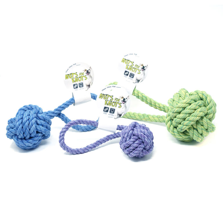 Nuts for Knots Dog Toy Tugger Range