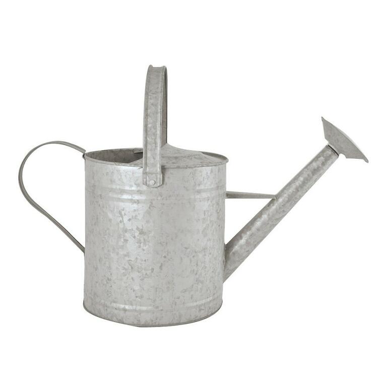 a zinc watering can.