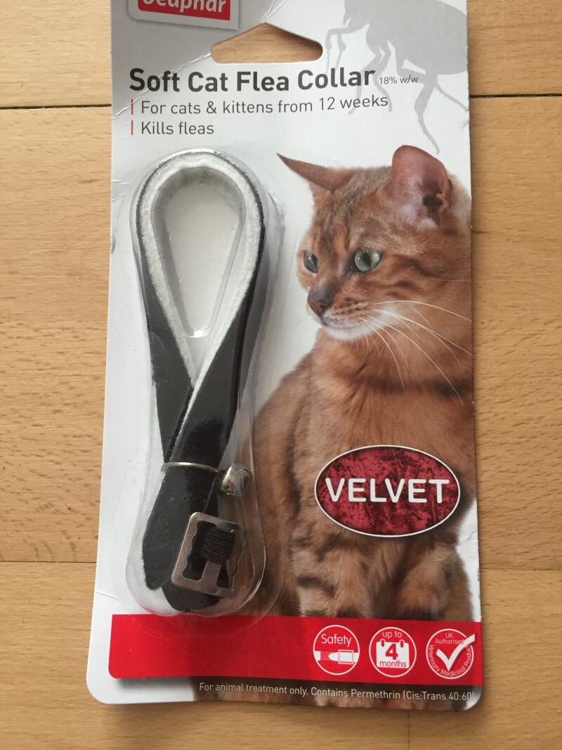 Collar antipulgas para gatos beaphar soft