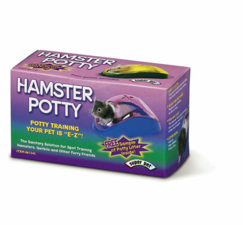 Hamster potty litter for training your pet