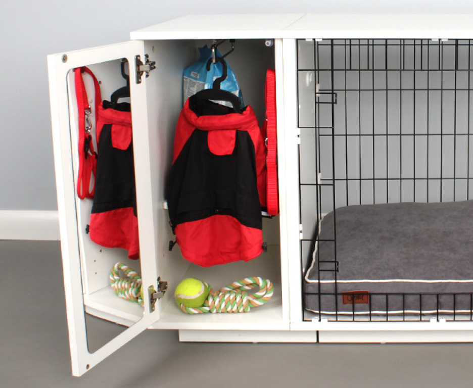 El armario Fido Studio es una buena manera de mantener las cosas de tu perro ordenadas