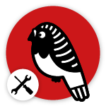 Logo de pájaro de Omlet