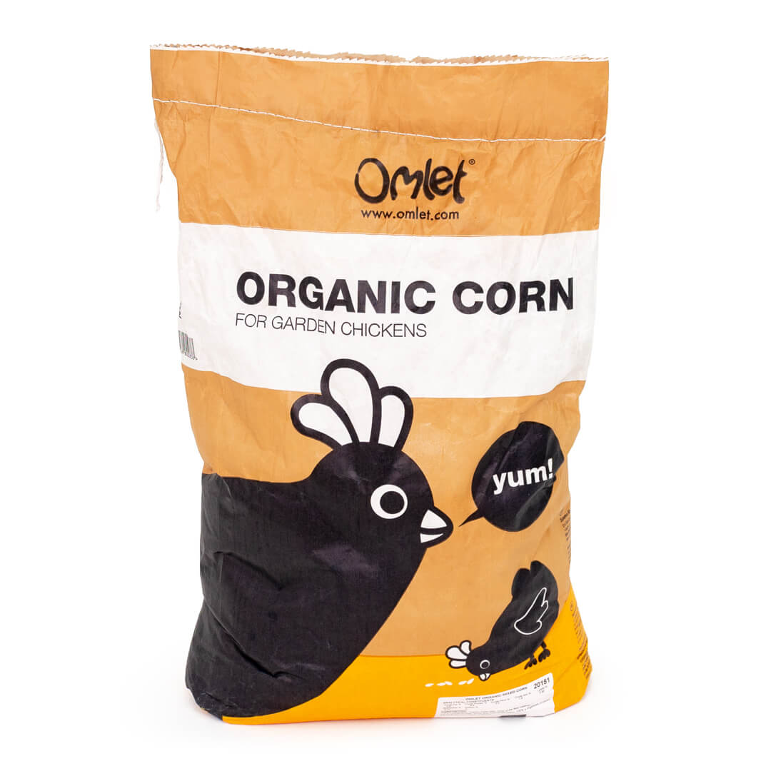 Omlet organic corn chicken feed
