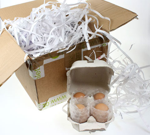 Oto, jak powinny być zapakowane jaja, które przychodzą do Ciebie pocztą